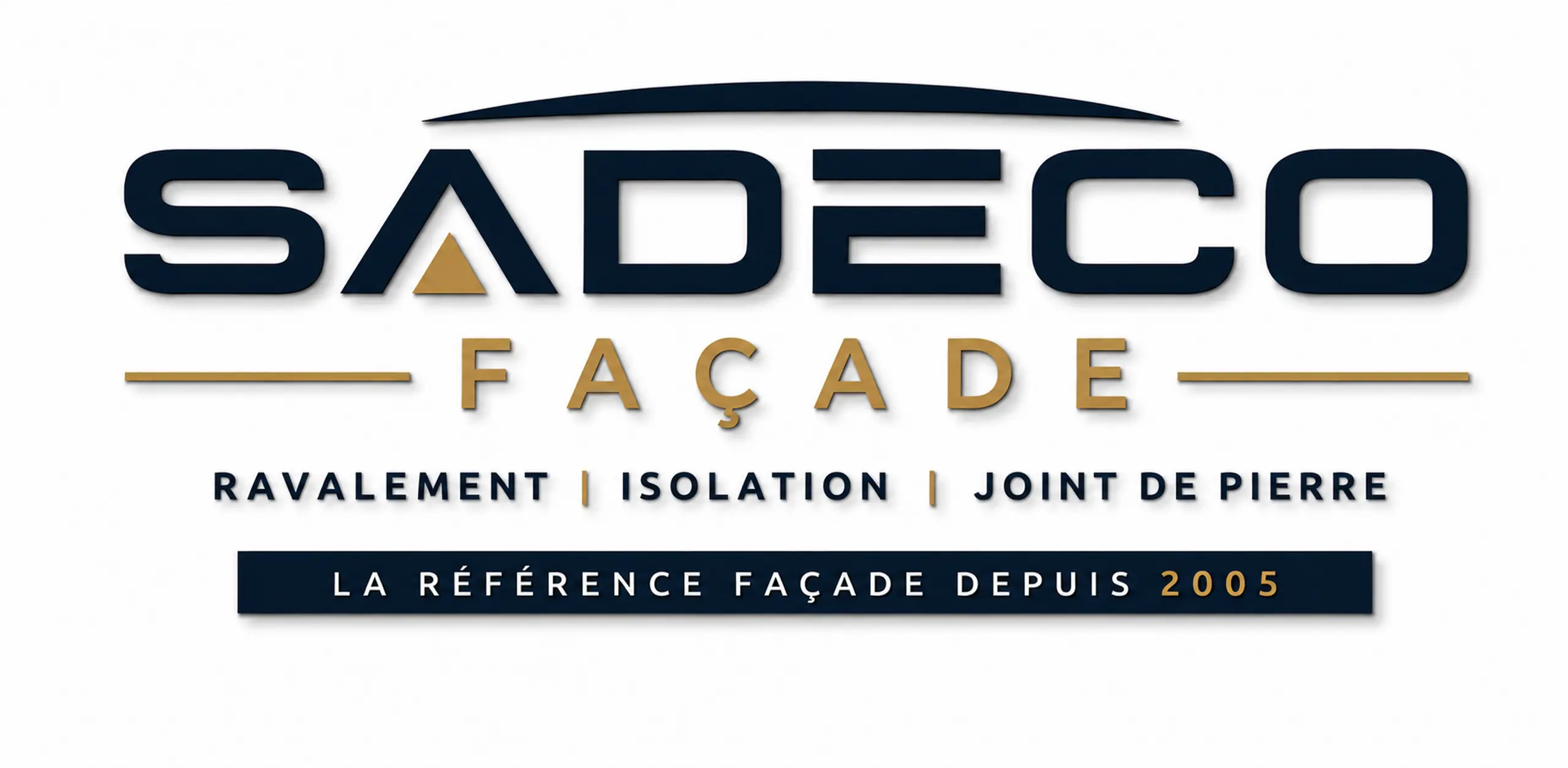 Logo SADECO Façade – La référence façade depuis 2005