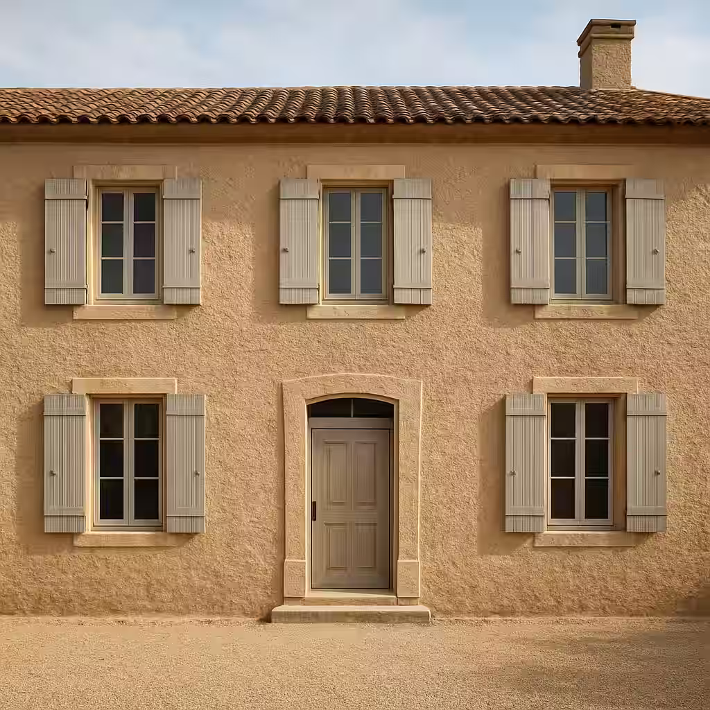 Enduit et crépi de façade